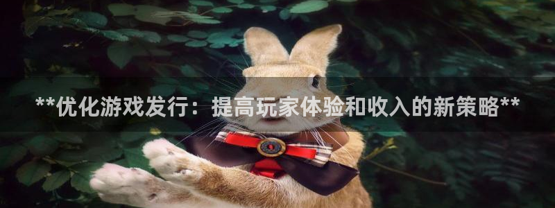 门徒娱乐注册登录地址在哪：**优化游戏发行：提高玩家体验和收入的新策略**